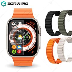 Zorwing Hk8 Pro Max Gen2 nutikell Ultra Men Amoled Compass Nfc nutikell vererõhu treeningkell Android iOS 2023 jaoks hind ja info | Nutikellad (smartwatch) | kaup24.ee