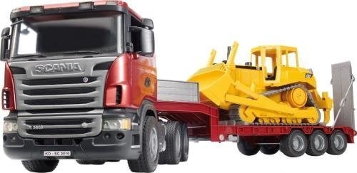 Bruder Scania treiler + CAT buldooser hind ja info | Poiste mänguasjad | kaup24.ee