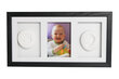 Komplekt - kolmene raam saviga Baby HandPrint must цена и информация | Imikute käe- ja jalajäljendid | kaup24.ee