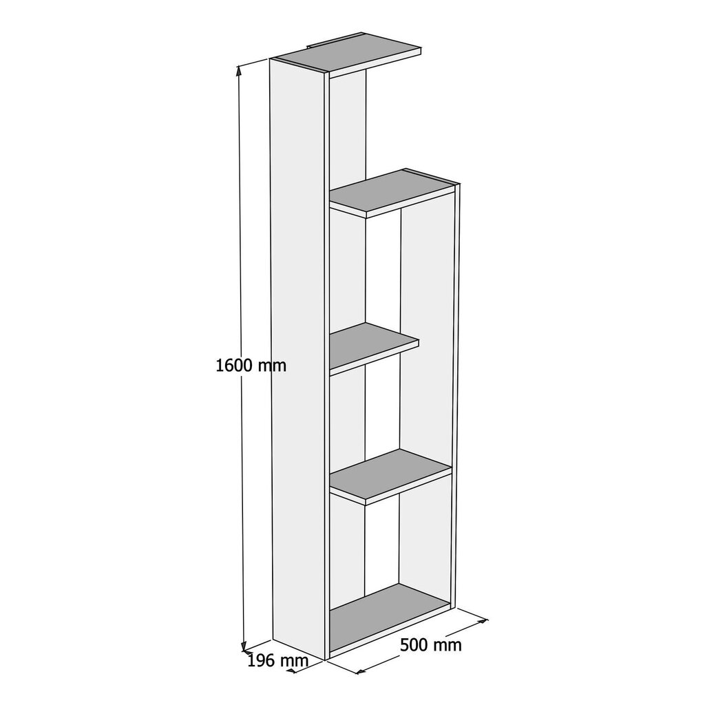 Riiul Kalune Design Wand, valge цена и информация | Riiulid | kaup24.ee