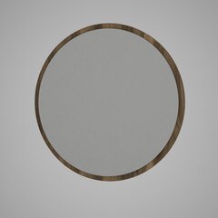 Зеркало Kalune Design Glob, коричневое цена и информация | Подвесные зеркала | kaup24.ee