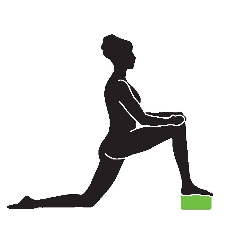 Joogaplokk Schildkrot Fitness Yoga Block, roheline hind ja info | Joogatarvikud | kaup24.ee