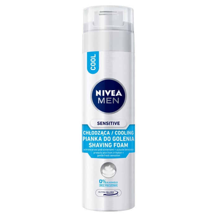 Jahutav raseerimisvaht NIVEA MEN Sensitive 200 ml hind ja info | Raseerimisvahendid | kaup24.ee