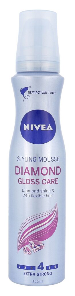 Juuksevaht NIVEA DIAMOND GLOSS 150ml hind ja info | Viimistlusvahendid juustele | kaup24.ee