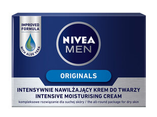 Крем для лица для мужчин NIVEA FOR MEN ORIGINALS 50 мл цена и информация | Кремы для лица | kaup24.ee