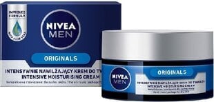 Крем для лица для мужчин NIVEA FOR MEN ORIGINALS 50 мл цена и информация | Кремы для лица | kaup24.ee