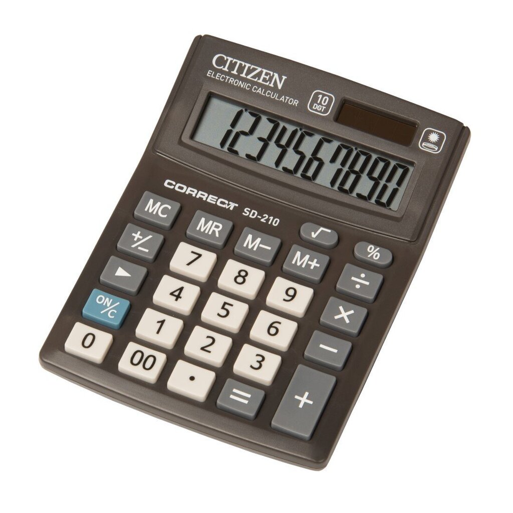 Kalkulaator Citizen CMB1001-BK цена и информация | Kirjatarbed | kaup24.ee
