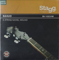 5-keelega banjo keeled Stagg BJ-1023-NI hind ja info | Muusikariistade tarvikud | kaup24.ee