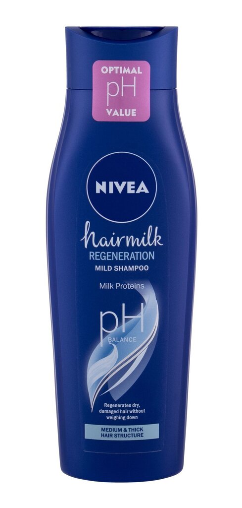 Šampoon normaalsetele juustele NIVEA HAIRMILK 250 ml hind ja info | Šampoonid | kaup24.ee