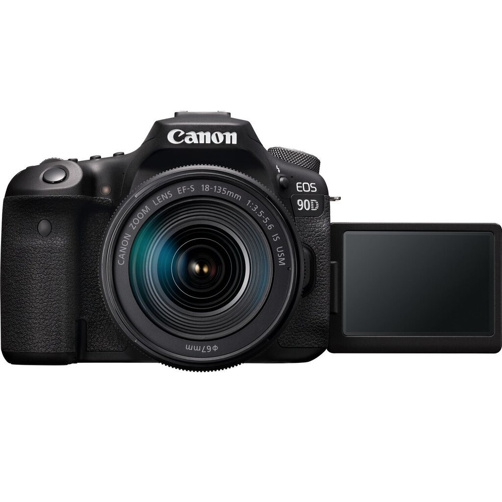 Canon EOS 90D 18-135mm IS USM цена и информация | Fotoaparaadid | kaup24.ee