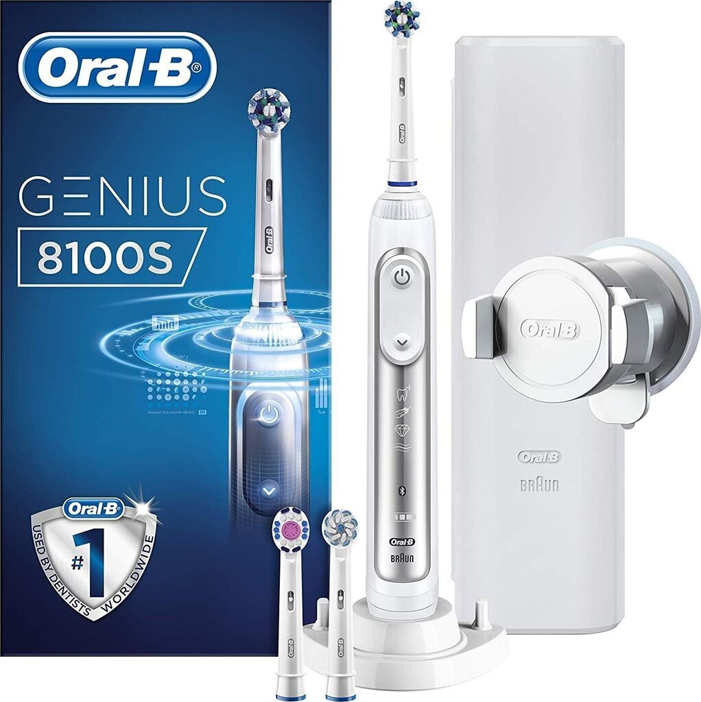 Oral-B Genius 8100S hind ja info | Elektrilised hambaharjad | kaup24.ee