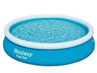 Bassein Bestway Fast Set, 366x76 cm, sinine hind ja info | Basseinid | kaup24.ee