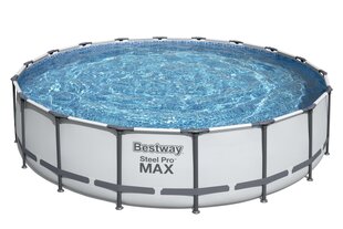 Каркасный бассейн Bestway Steel Pro Max 549x122 см, с фильтром цена и информация | Бассейны | kaup24.ee