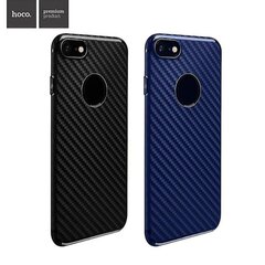 Hoco Iphone 7 jaoks / Iphone 7 Plus Ultra Thin Carbon Fiber Tpu kaanele hind ja info | Telefoni kaaned, ümbrised | kaup24.ee