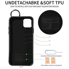 Rombic Card Bag PU-ümbris iPhone 11 Pro Max / 11 Pro / iPhone 11 jaoks hind ja info | Telefoni kaaned, ümbrised | kaup24.ee