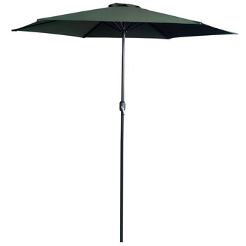 Уличный зонт Patio, зеленый / серый цена и информация | Зонты, маркизы, стойки | kaup24.ee