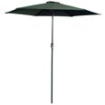 Уличный зонт Patio, зеленый / серый