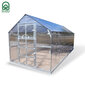 Suvila tüüpi kasvuhoone KLASIKA HOUSE 2.35x10.12 (23.78 m2) hind ja info | Kasvuhooned | kaup24.ee