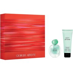 Komplekt Giorgio Armani Acqua Di Gioia: EDP naistele 30 ml + ihupiim 75 ml цена и информация | Женские духи | kaup24.ee