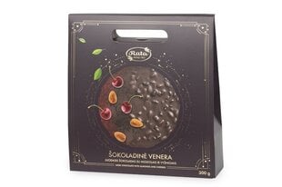 Шоколад с миндалем и вишней, 300 г, круглая упаковка цена и информация | Сладости | kaup24.ee