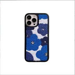 Liangnv Klein Blue tikitud lilledega ümbris, mis ühildub iPhone 13 / Iphone 13 Pro/iphone 13 Pro Maxiga, peen disainiga telefoniümbris poistele ja tüdrukutele (b цена и информация | Чехлы для телефонов | kaup24.ee