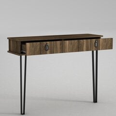 Консоль Kalune Design Lost, коричневая цена и информация | Столы-консоли | kaup24.ee