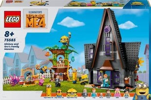 75583 LEGO® Pahalaste ja Gru pere maja hind ja info | Klotsid ja konstruktorid | kaup24.ee