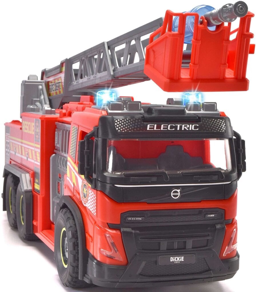 Päästeauto Dickie Volvo Big Red Fire Engine, 51 cm цена и информация | Poiste mänguasjad | kaup24.ee