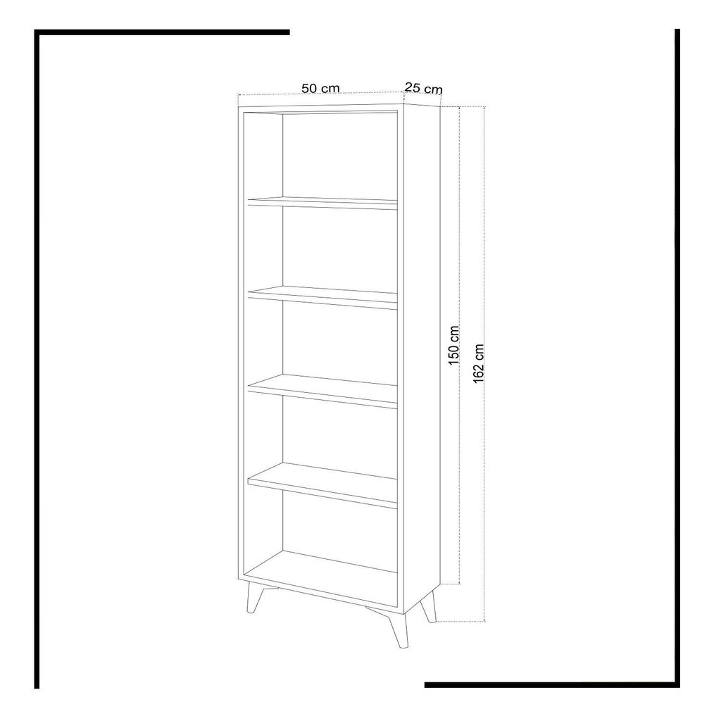 Riiul Kalune Design Potena, valge hind ja info | Riiulid | kaup24.ee