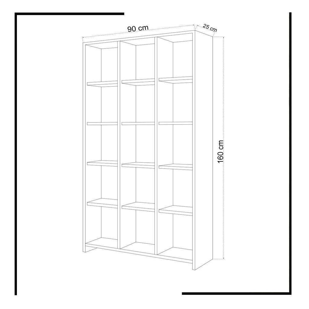 Riiul Kalune Design Pritone, valge hind ja info | Riiulid | kaup24.ee