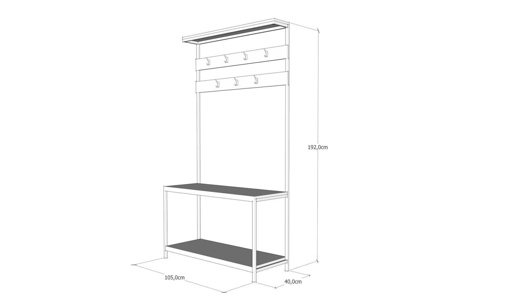 Nagi Kalune Design Girne, must/pruun цена и информация | Nagid | kaup24.ee