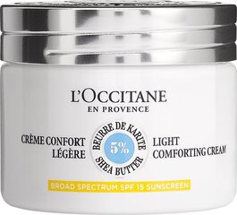 Крем для лица L'Occitane Shea Light SPF15 50 мл цена и информация | Кремы для лица | kaup24.ee