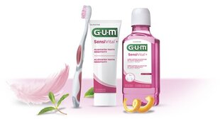 Suuvesi Sensivital+300ml tundlike hammaste ja igemete igapäevaseks hoolduseks G.U.M.® (6081) цена и информация | Для ухода за зубами | kaup24.ee