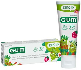 Hambapasta Kids3+, 50 ml GUM® 3000 цена и информация | Для ухода за зубами | kaup24.ee