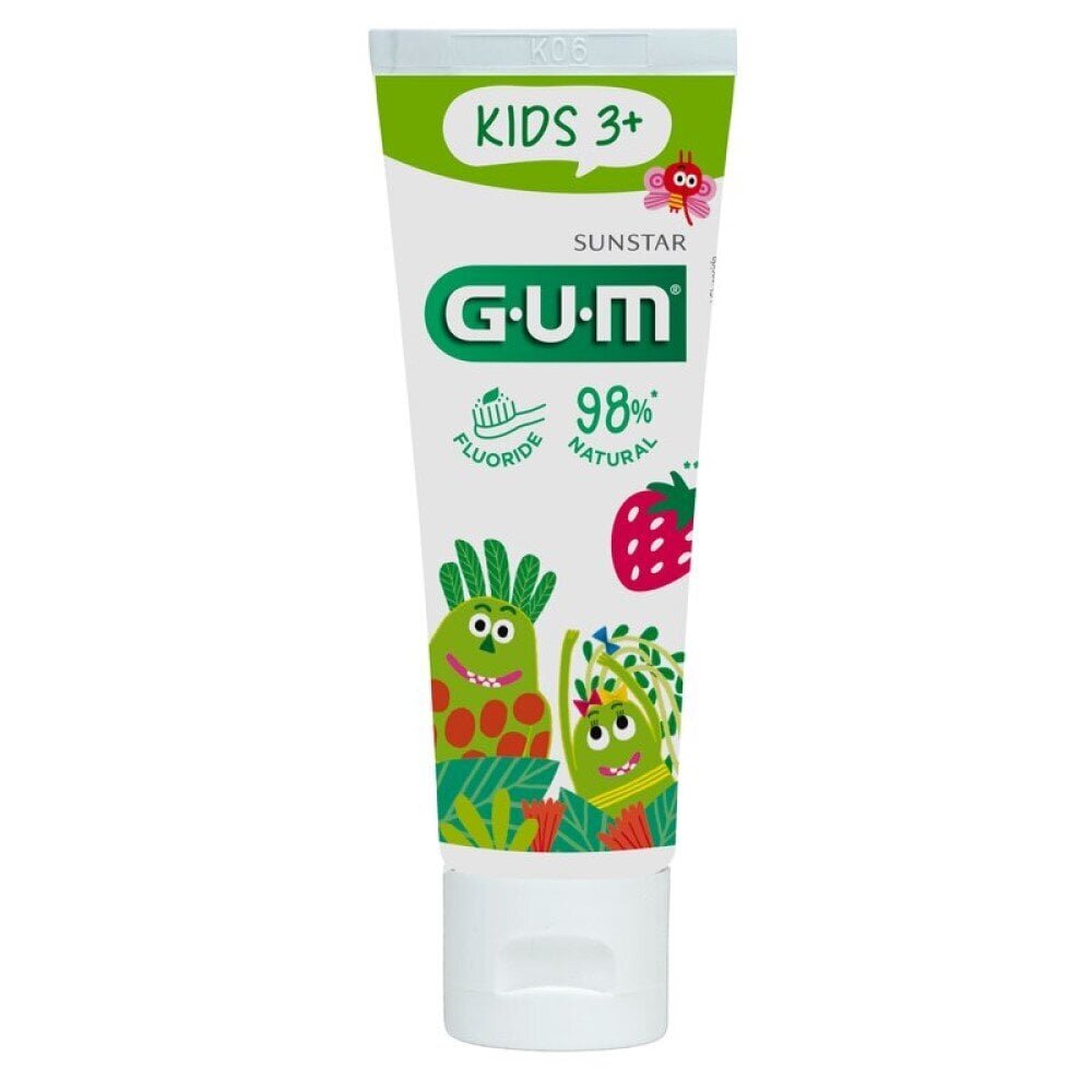 Hambapasta Kids3+, 50 ml GUM® 3000 hind ja info | Suuhügieen | kaup24.ee