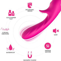 Vibraator Armony Romance Vibrator With Simulator, roosa hind ja info | Vibraatorid | kaup24.ee