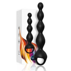 Anaaltapp Armony Vibrator Finger Anal Plug, must цена и информация | Анальные игрушки | kaup24.ee