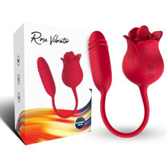 Vibraator Armony Roselip Licking Vibrating Clit & Vibrator, punane hind ja info | Vibraatorid | kaup24.ee