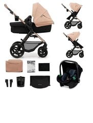 Универсальная коляска Kinderkraft Moov 2 4in1 Eva, Sand Beige цена и информация | Коляски | kaup24.ee