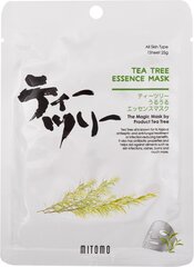 Тканевая маска для лица Mitomo Tea tree 25 г цена и информация | Маски для лица, патчи для глаз | kaup24.ee