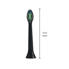 4er-Pack Philips-Sonicare Diamondclean-ühilduv Zahnbürstenköpfe – ideaalne igapäevaseks kasutamiseks, ergonoomiline disain tagab mugavuse kogu... цена и информация | Насадки для электрических зубных щеток | kaup24.ee