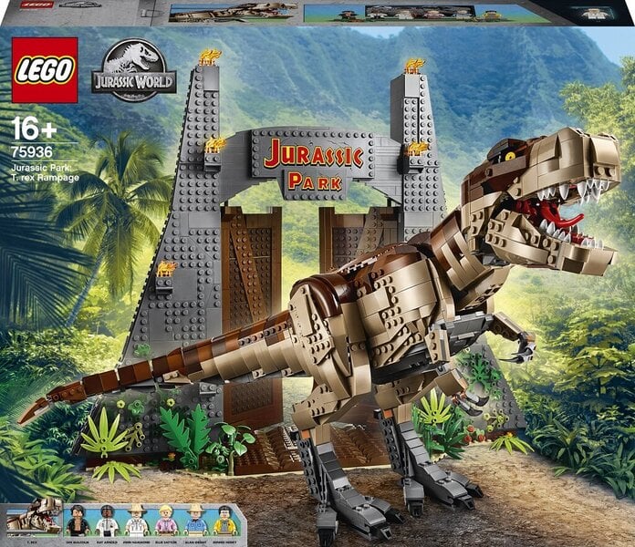 75936 LEGO® Jurassic World Tyrannosauruse märatsemine hind | kaup24.ee