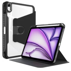 Techsuit Crystal Vision iPad Air 11 (2024) ümbris, must hind ja info | Tahvelarvuti kaaned ja kotid | kaup24.ee