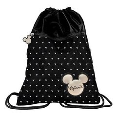 Jalanõudekott Paso Premium Minnie Hiir (Minnie Black), DIBL-713 hind ja info | Koolikotid, sussikotid | kaup24.ee