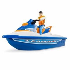 Bruder Personal Water Craft with driver цена и информация | Игрушки для мальчиков | kaup24.ee