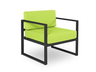 Уличное кресло Calme Jardin Nicea, светло-зеленое/темно-серое цена и информация | Садовые стулья, кресла, пуфы | kaup24.ee