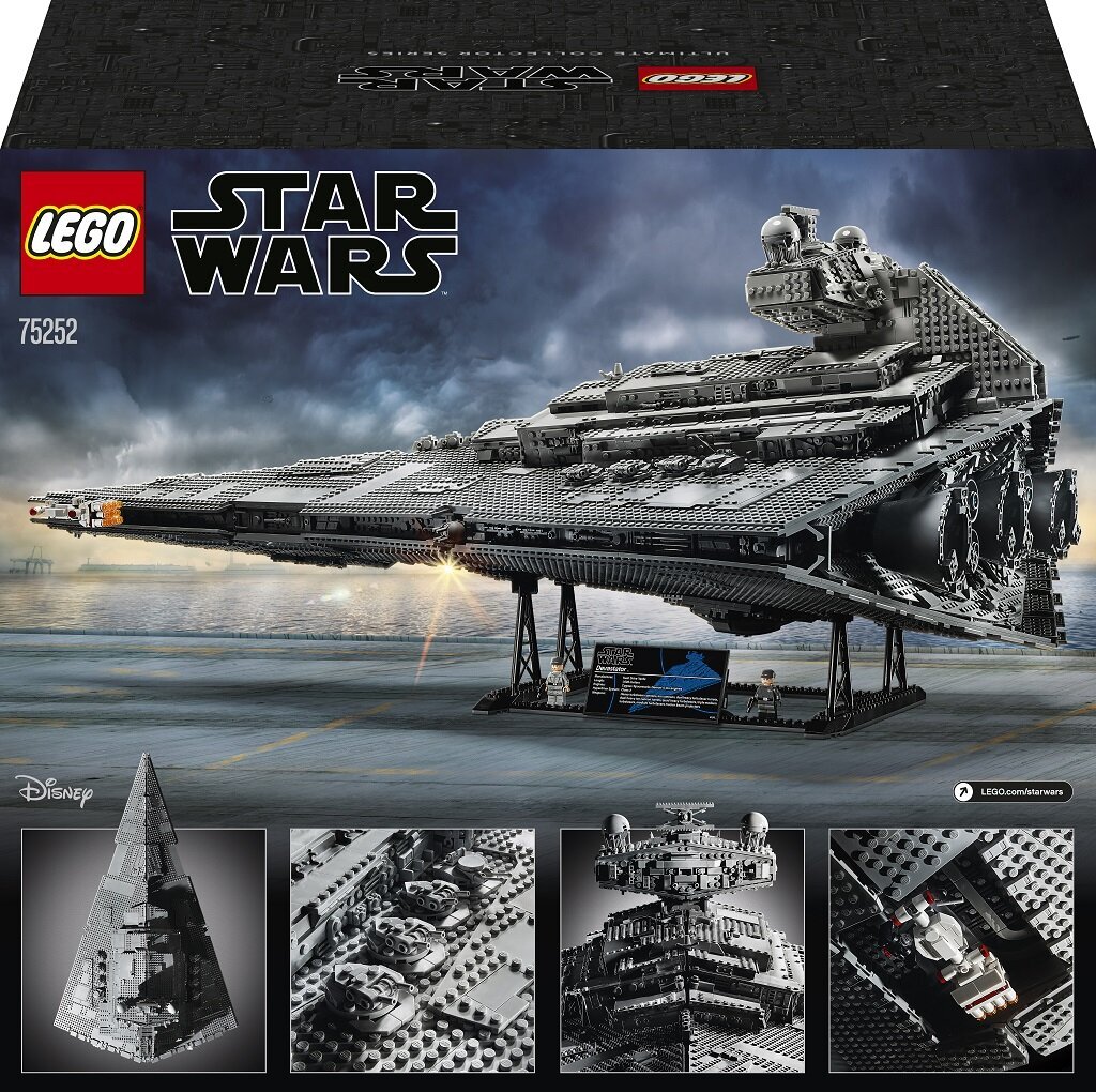 75252 LEGO® Star Wars Keiserlik tähehävitaja цена и информация | Klotsid ja konstruktorid | kaup24.ee