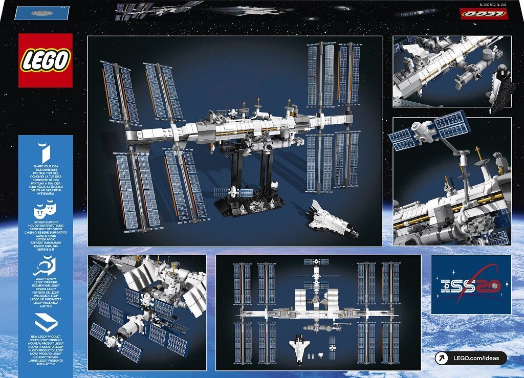 21321 LEGO® Ideas Rahvusvaheline kosmosejaam hind ja info | Klotsid ja konstruktorid | kaup24.ee