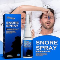 30 ml norskamisvastane pihusti, leevendav norskamist takistav sprei paremaks uneks, naturaalne ürdisprei ninahooldus hind ja info | Suuhügieen | kaup24.ee