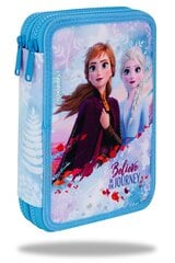 Pinal kahe sektsiooni ja tarvikutega CoolPack Jumper XL Lumekuninganna (Frozen II) B77305 цена и информация | Пенал | kaup24.ee